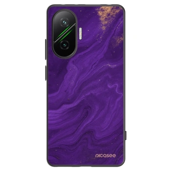 Picasee silikonový černý obal pro Xiaomi Poco F7 Pro 5G - Fialová