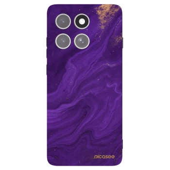 Picasee silikonový černý obal pro Motorola Edge 60 Pro - Fialová