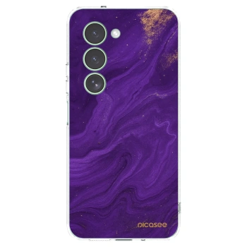 Picasee silikonový průhledný obal pro Xiaomi Redmi 15 5G - Fialová