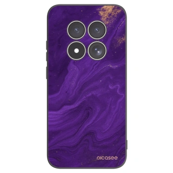 Picasee silikonový černý obal pro Xiaomi Redmi Note 15 Pro 4G - Fialová