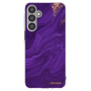 Picasee silikonový průhledný obal pro Samsung Galaxy A16 4G - Fialová