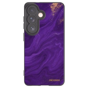 Picasee silikonový černý obal pro Samsung Galaxy S26 - Fialová