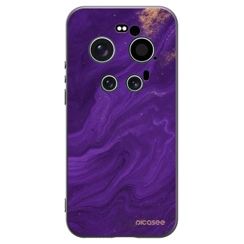 Picasee silikonový černý obal pro Xiaomi 17 Ultra - Fialová