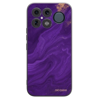 Picasee silikonový černý obal pro Xiaomi Poco F8 Ultra - Fialová