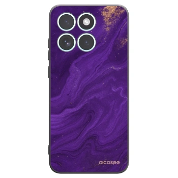 Picasee silikonový černý obal pro Motorola Edge 70 Fusion - Fialová