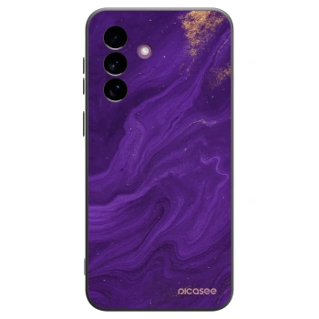 Picasee silikonový černý obal pro Samsung Galaxy A37 - Fialová