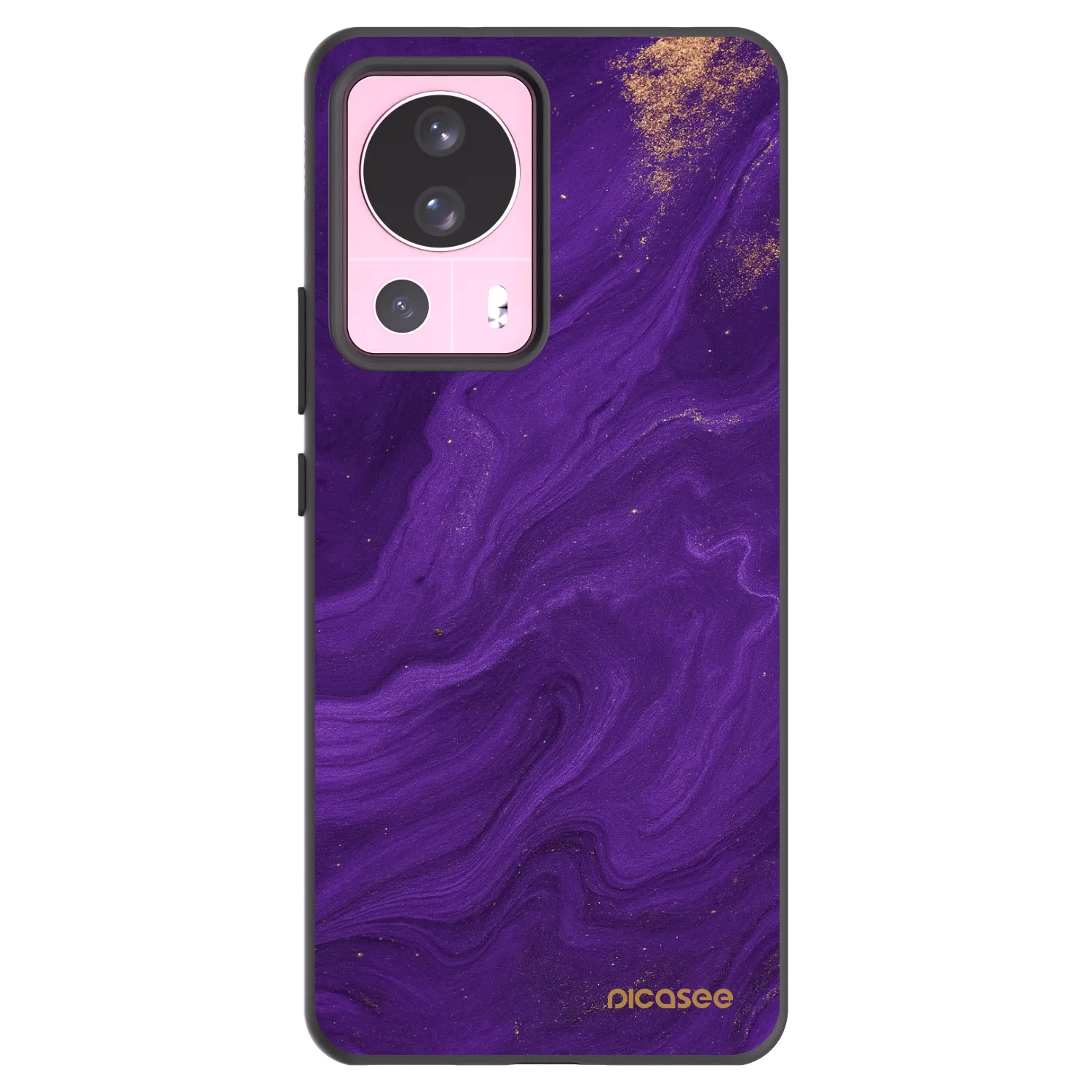 Picasee silikonový černý obal pro Xiaomi 13 Lite - Fialová