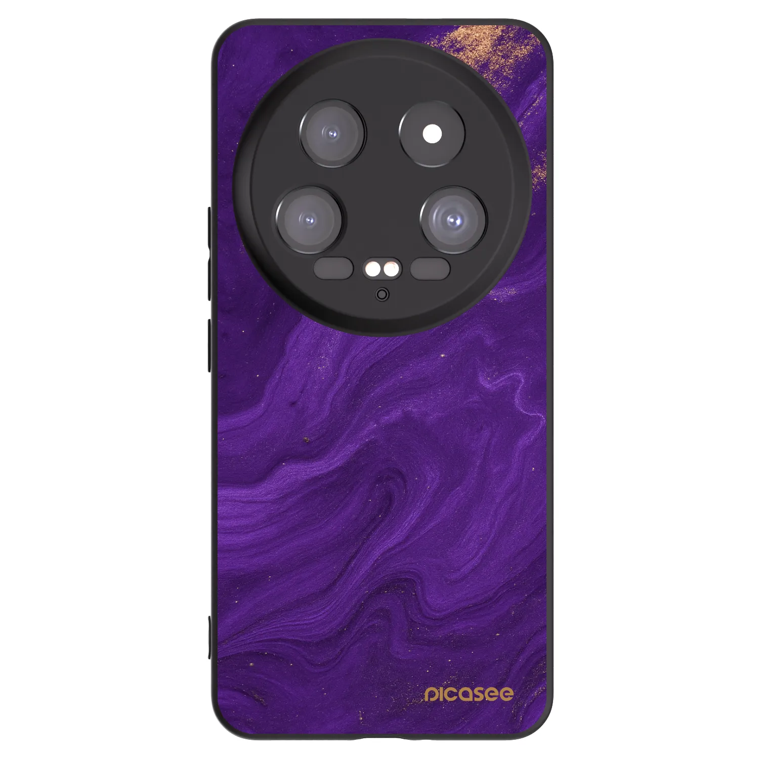 Picasee silikonový černý obal pro Xiaomi 14 Ultra - Fialová