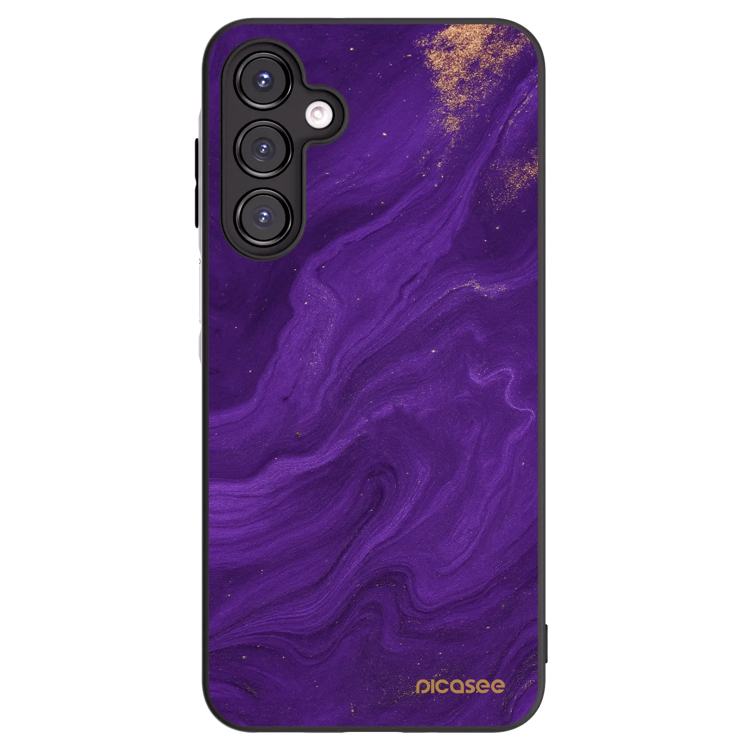 Picasee silikonový černý obal pro Samsung Galaxy A16 5G - Fialová