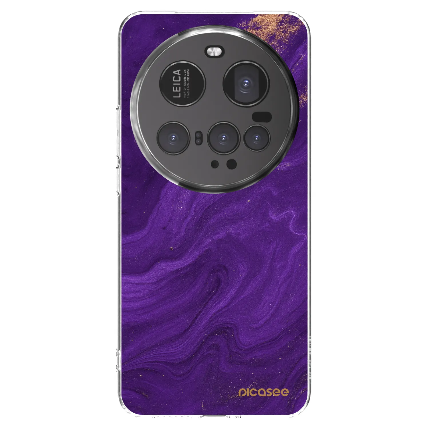 Picasee silikonový průhledný obal pro Xiaomi 15 Ultra - Fialová