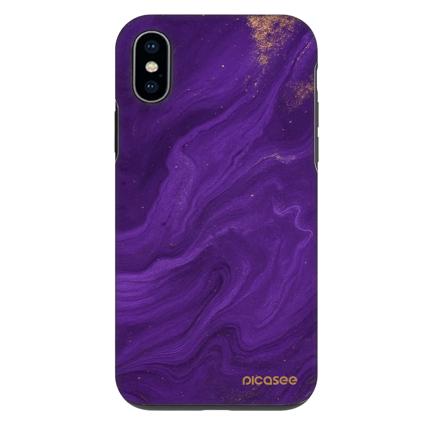 Picasee Fashion Case pro Apple iPhone X/XS - Fialová