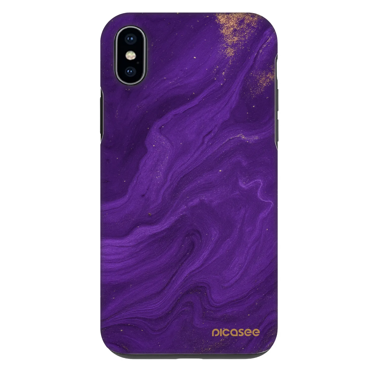 Picasee Fashion Case pro Apple iPhone XS Max - Fialová