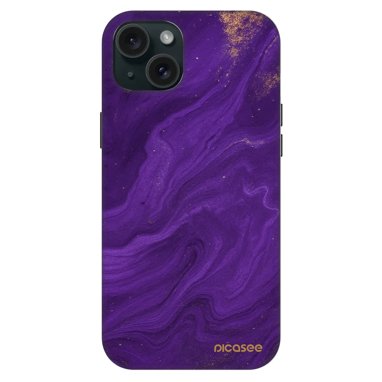 Picasee Fashion Case MagSafe Apple iPhone 15 Plus - Fialová