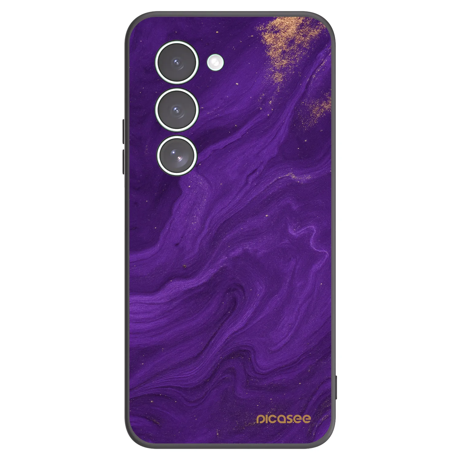 Picasee silikonový černý obal pro Xiaomi Redmi 15 5G - Fialová
