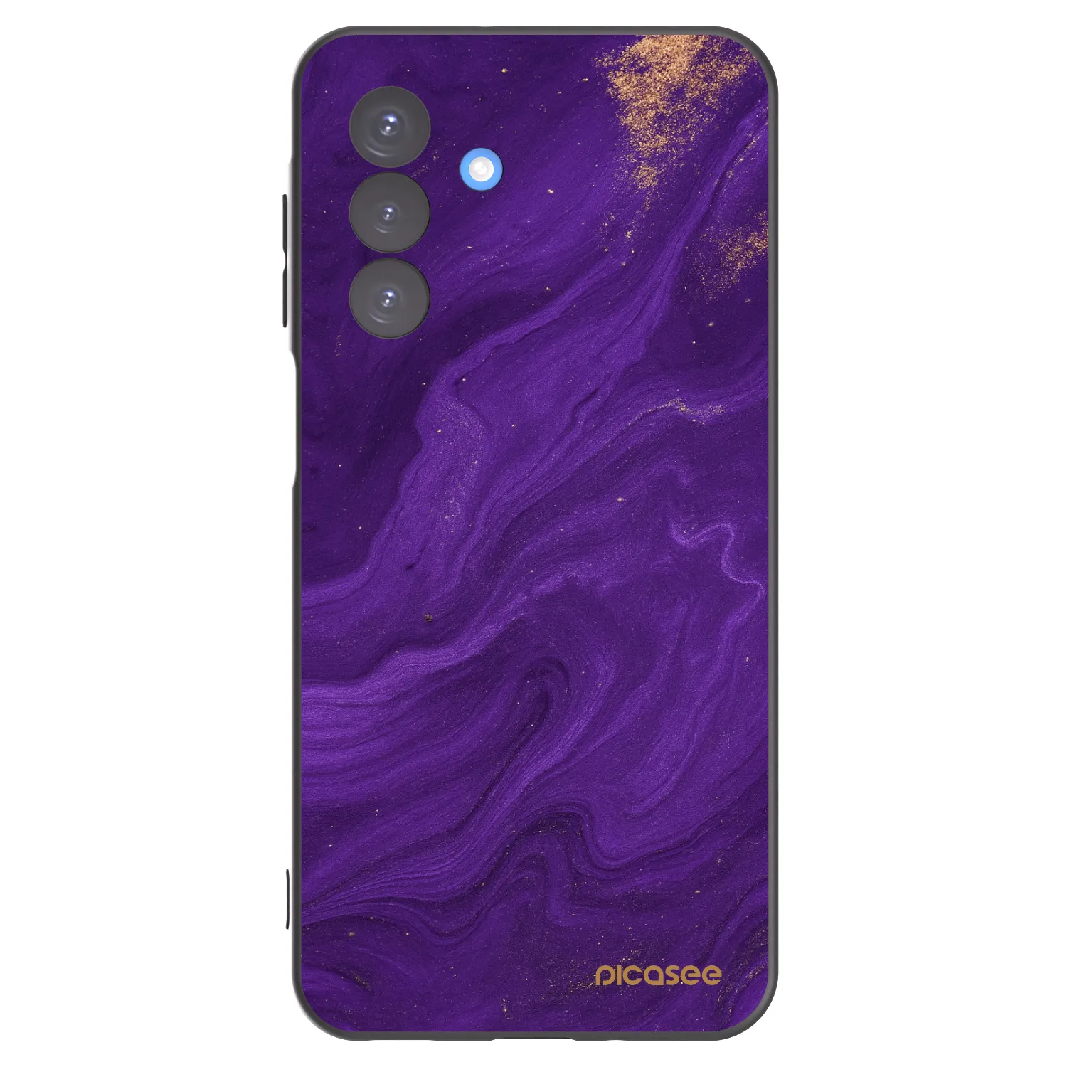 Picasee silikonový černý obal pro Samsung Galaxy A17 5G - Fialová