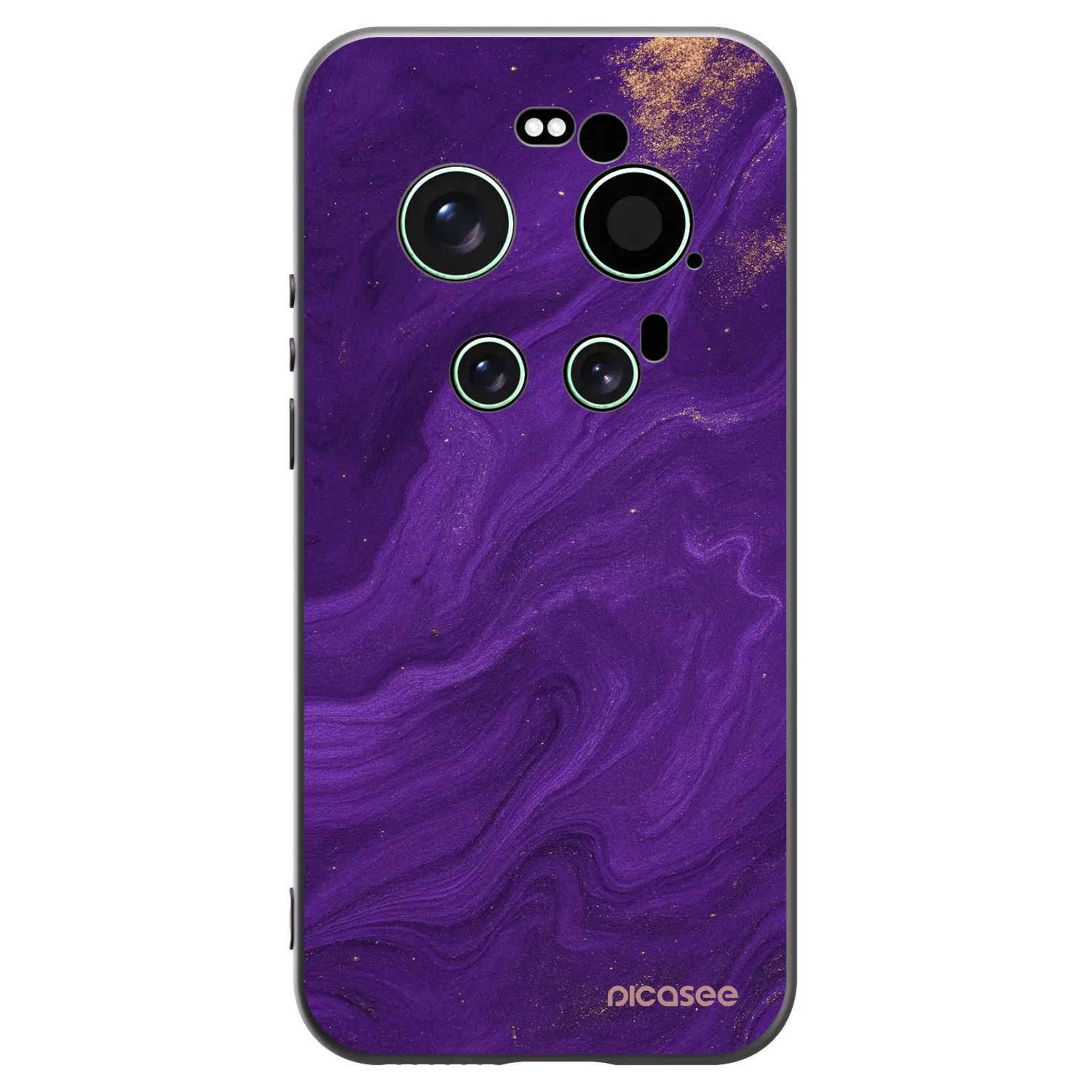 Picasee silikonový černý obal pro Xiaomi 17 Ultra - Fialová