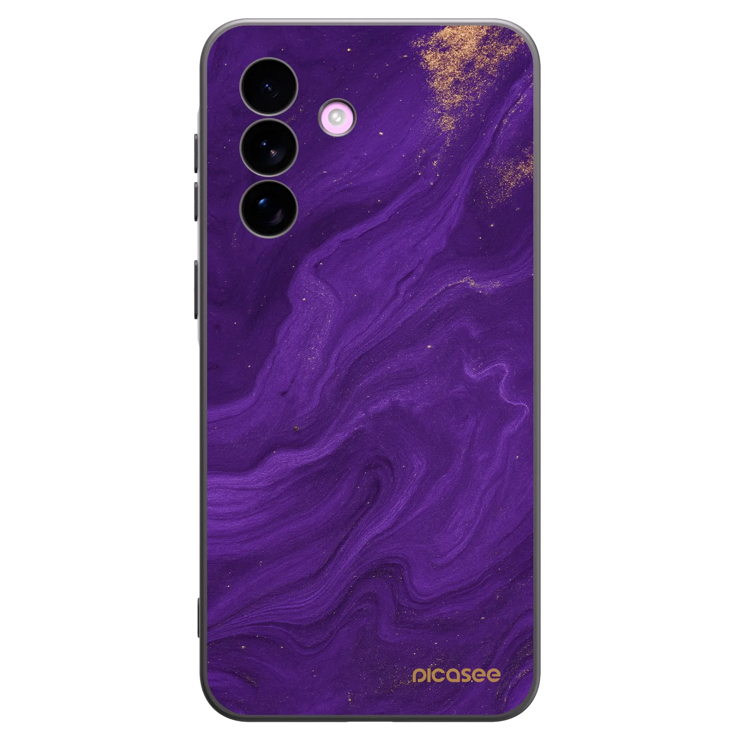Picasee silikonový černý obal pro Samsung Galaxy A57 5G - Fialová