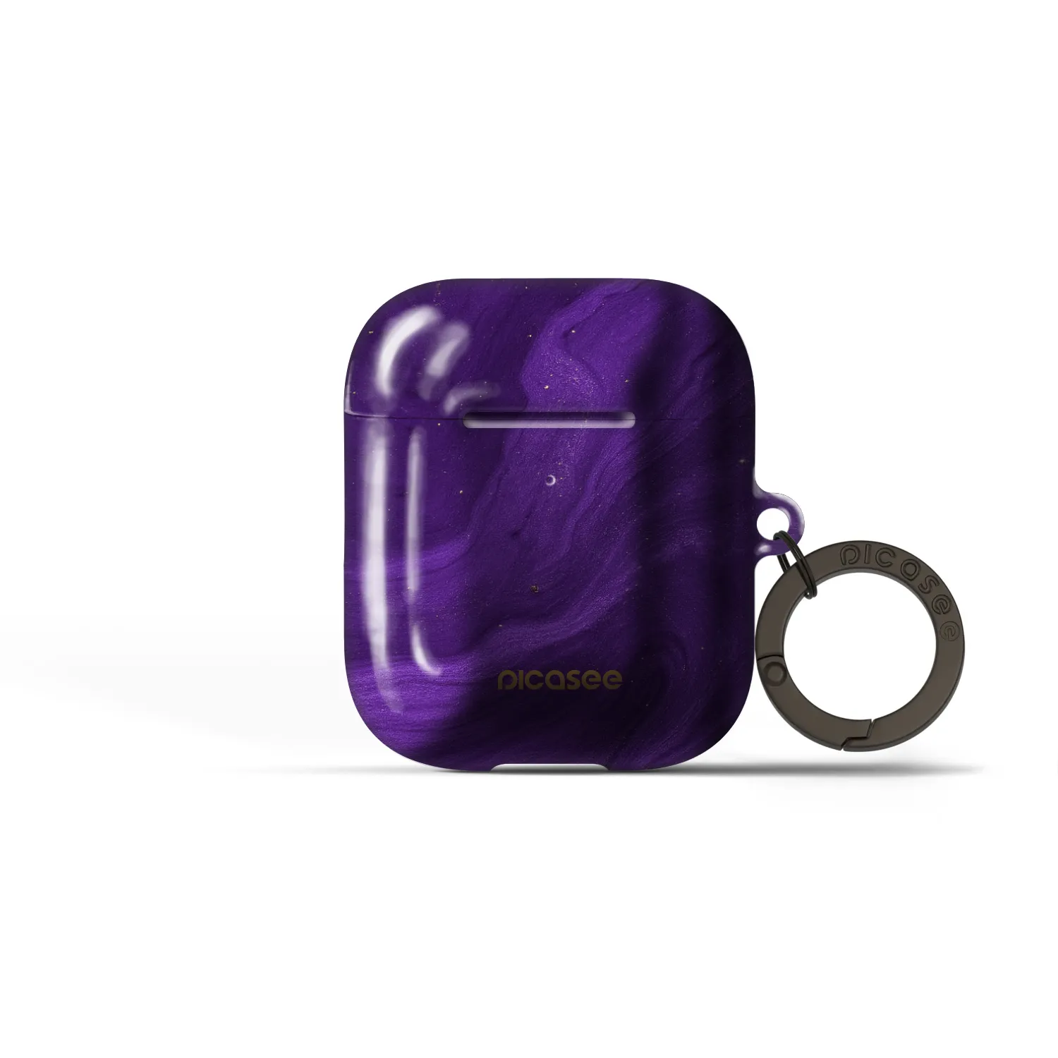 Picasee Obal pro Apple AirPods 1 - Fialová