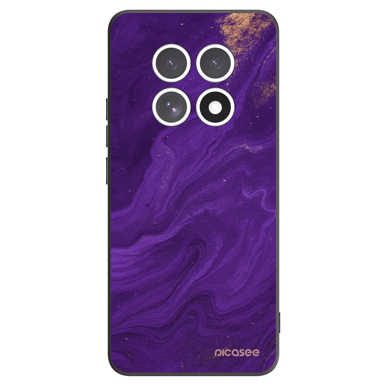 Picasee silikonový černý obal pro Xiaomi Redmi Note 15 5G - Fialová