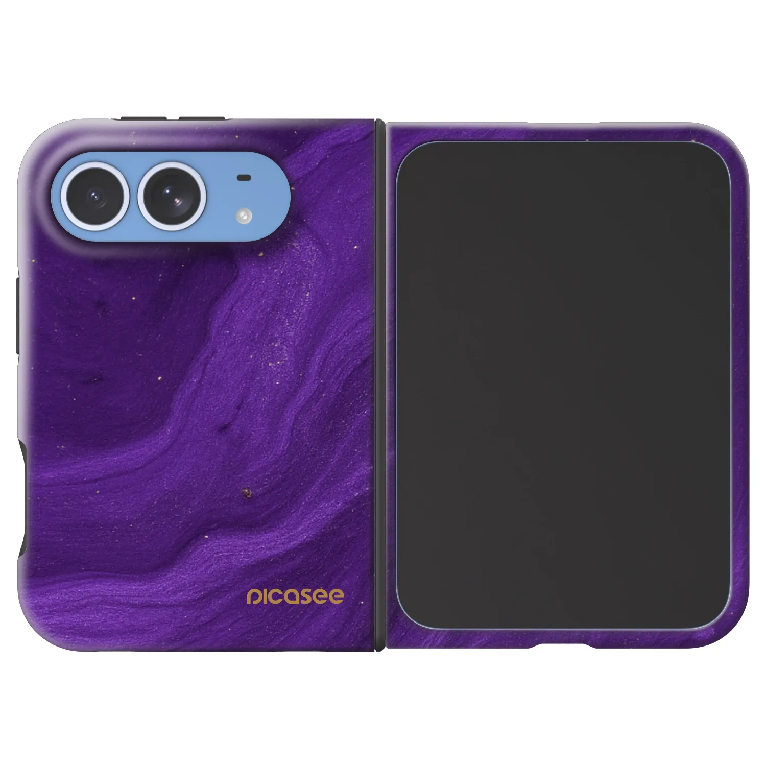 Picasee Fashion Case MagSafe Apple iPhone Duo - Fialová
