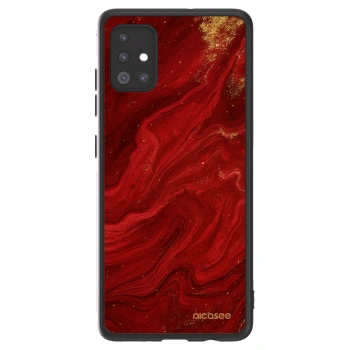 Picasee ULTIMATE CASE pro Samsung Galaxy A51 A515F - Červená