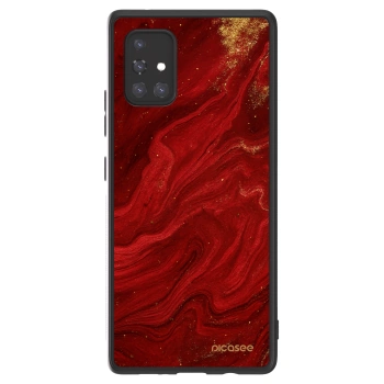 Picasee ULTIMATE CASE pro Samsung Galaxy A71 A715F - Červená