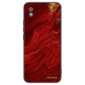 Picasee silikonový černý obal pro Realme C11 (2021) - Červená