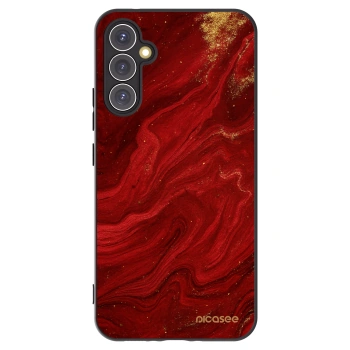 Picasee silikonový černý obal pro Samsung Galaxy A34 5G A346B - Červená