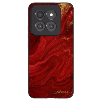 Picasee silikonový černý obal pro Xiaomi 14 Pro - Červená