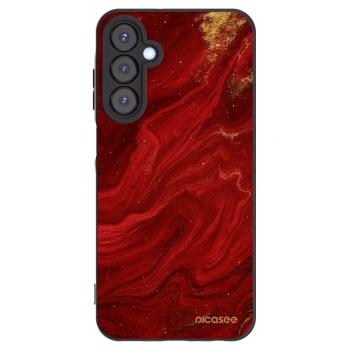 Picasee silikonový černý obal pro Samsung Galaxy A25 A256B 5G - Červená