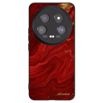 Picasee silikonový černý obal pro Xiaomi 14 Ultra - Červená