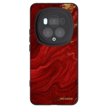 Picasee silikonový černý obal pro Honor Magic6 Pro - Červená