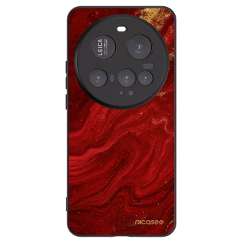 Picasee silikonový černý obal pro Xiaomi 15 Ultra - Červená