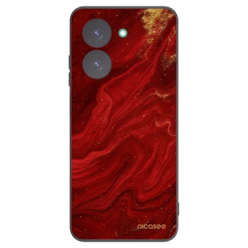 Picasee silikonový černý obal pro Xiaomi Redmi A5 - Červená