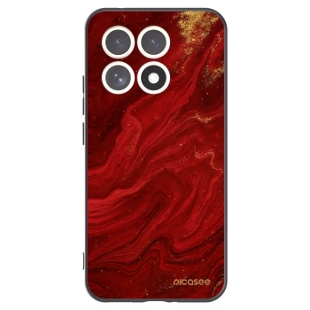 Picasee silikonový černý obal pro Xiaomi 15T - Červená