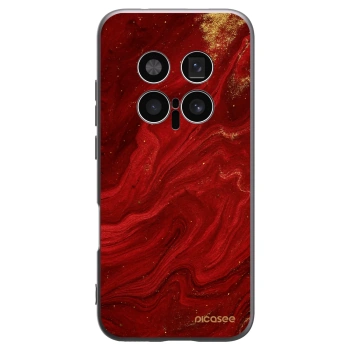 Picasee silikonový černý obal pro Honor Magic8 Pro 5G - Červená