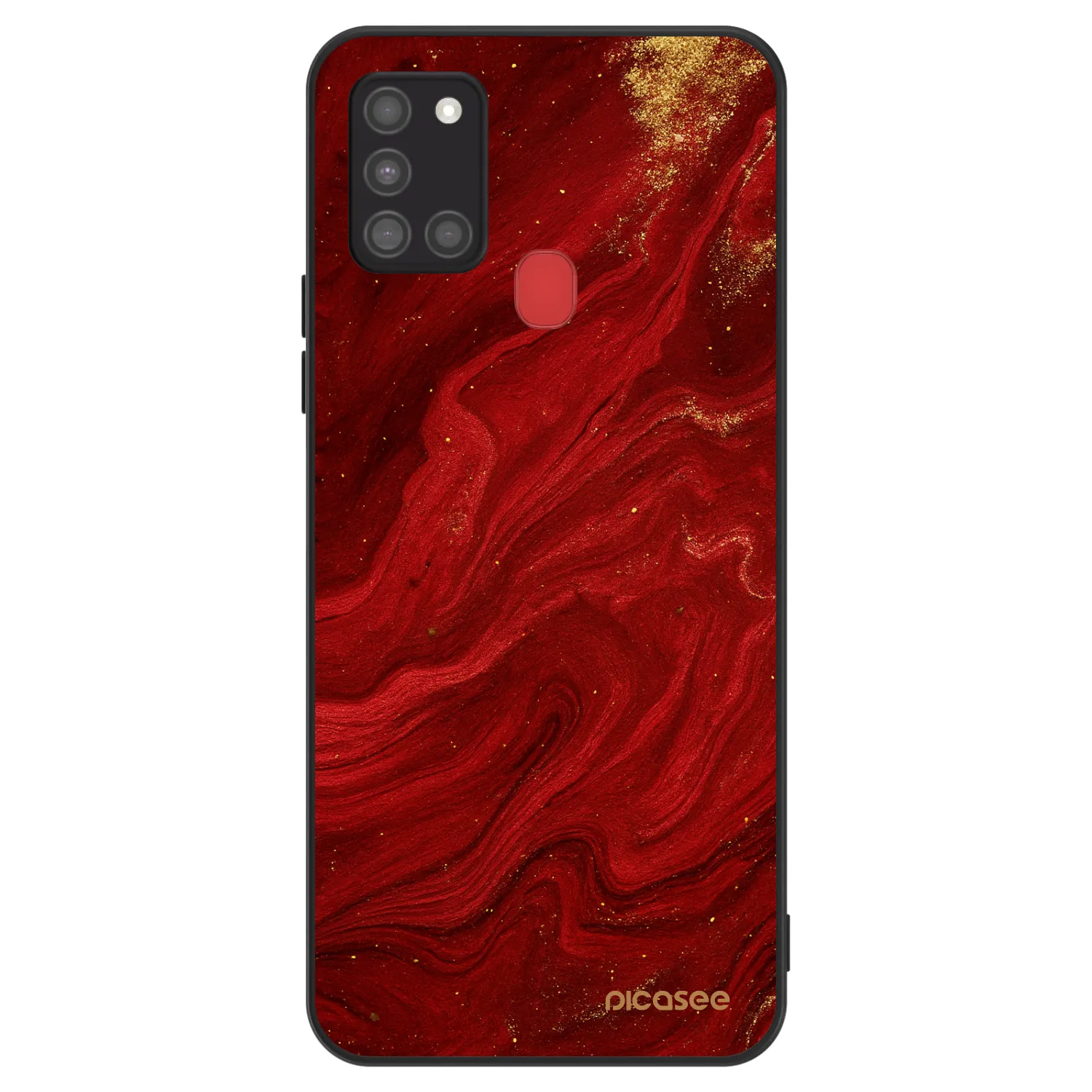 Picasee ULTIMATE CASE pro Samsung Galaxy A21s - Červená