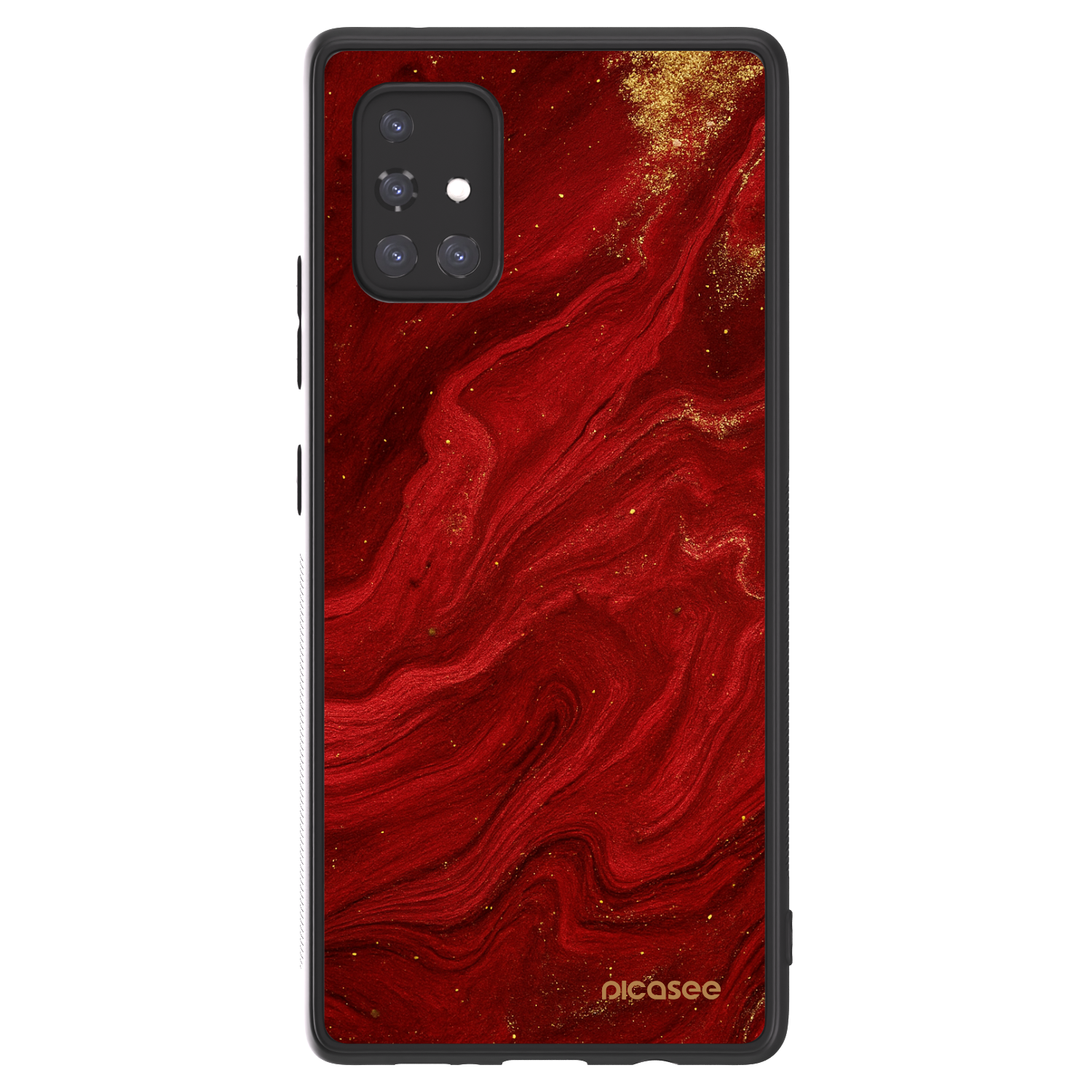 Picasee ULTIMATE CASE pro Samsung Galaxy A71 A715F - Červená
