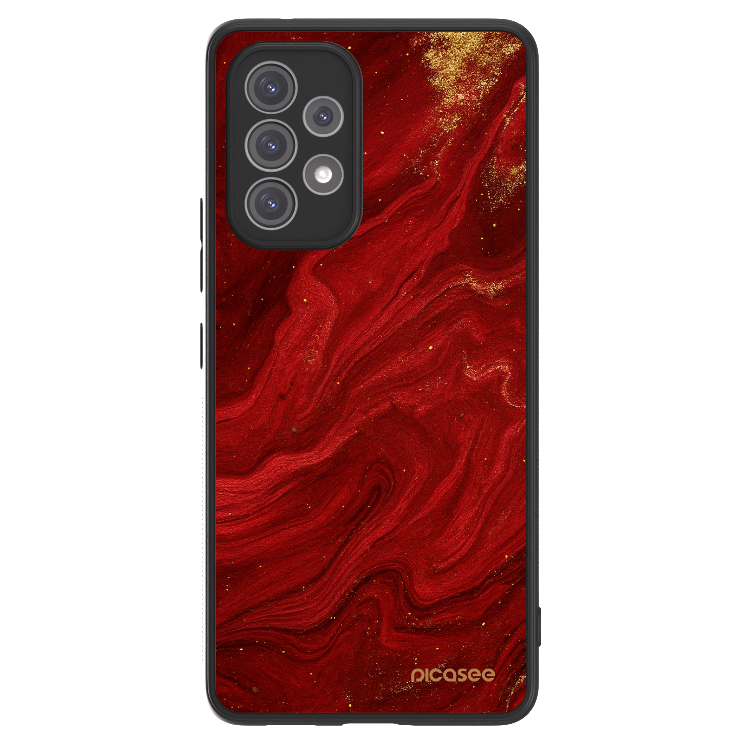 Picasee ULTIMATE CASE pro Samsung Galaxy A52 5G A525F - Červená