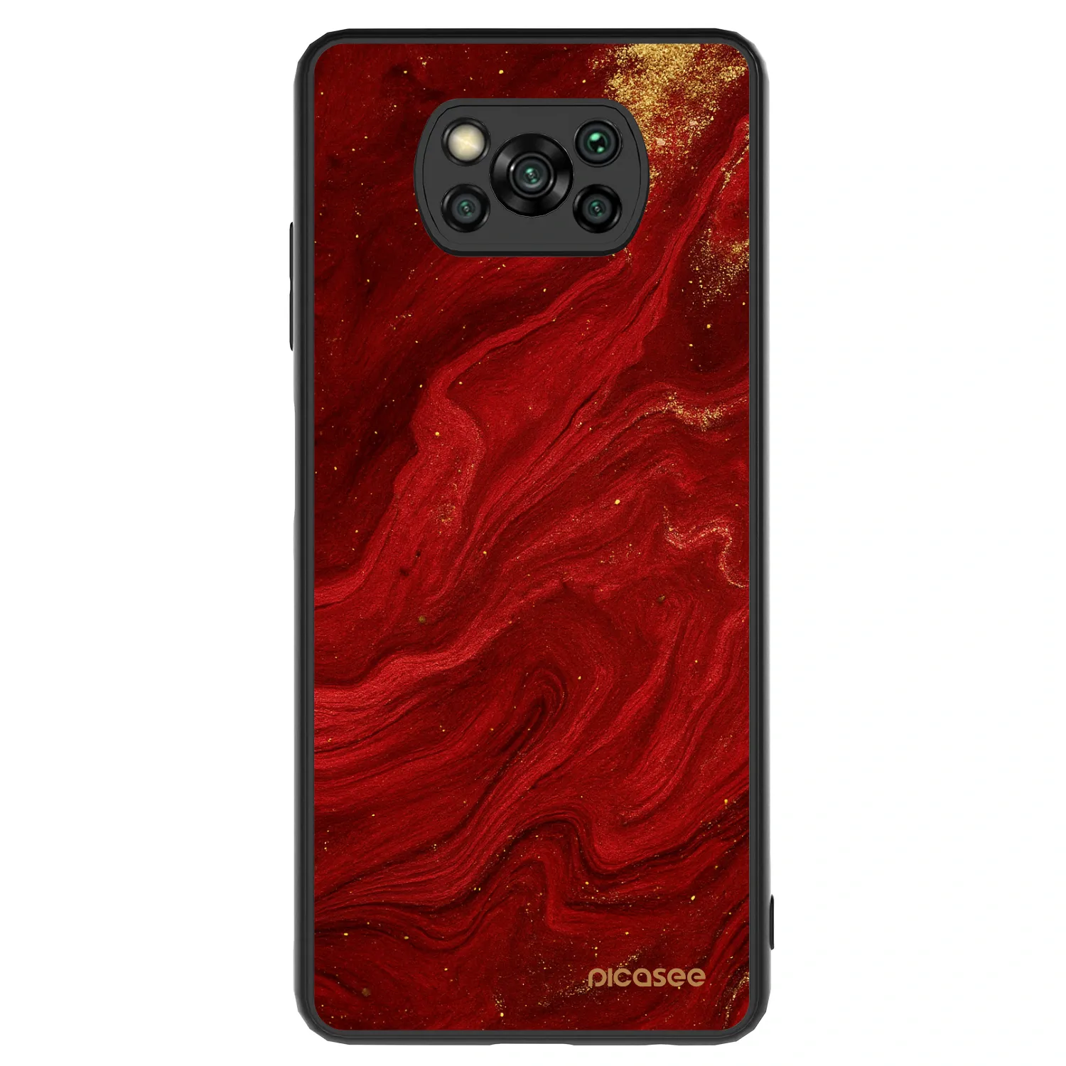 Picasee ULTIMATE CASE pro Xiaomi Poco X3 - Červená