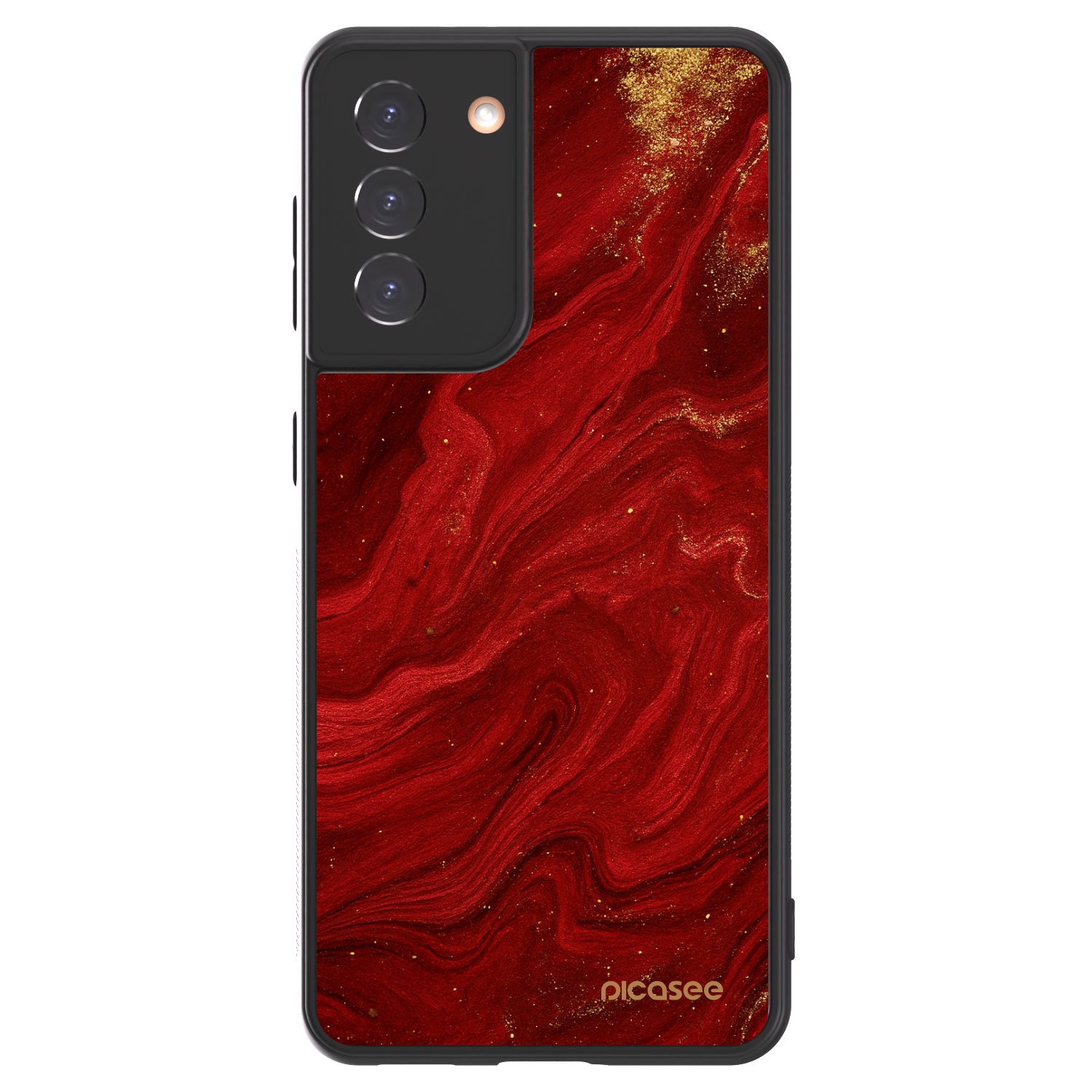 Picasee ULTIMATE CASE pro Samsung Galaxy S21 5G G991B - Červená