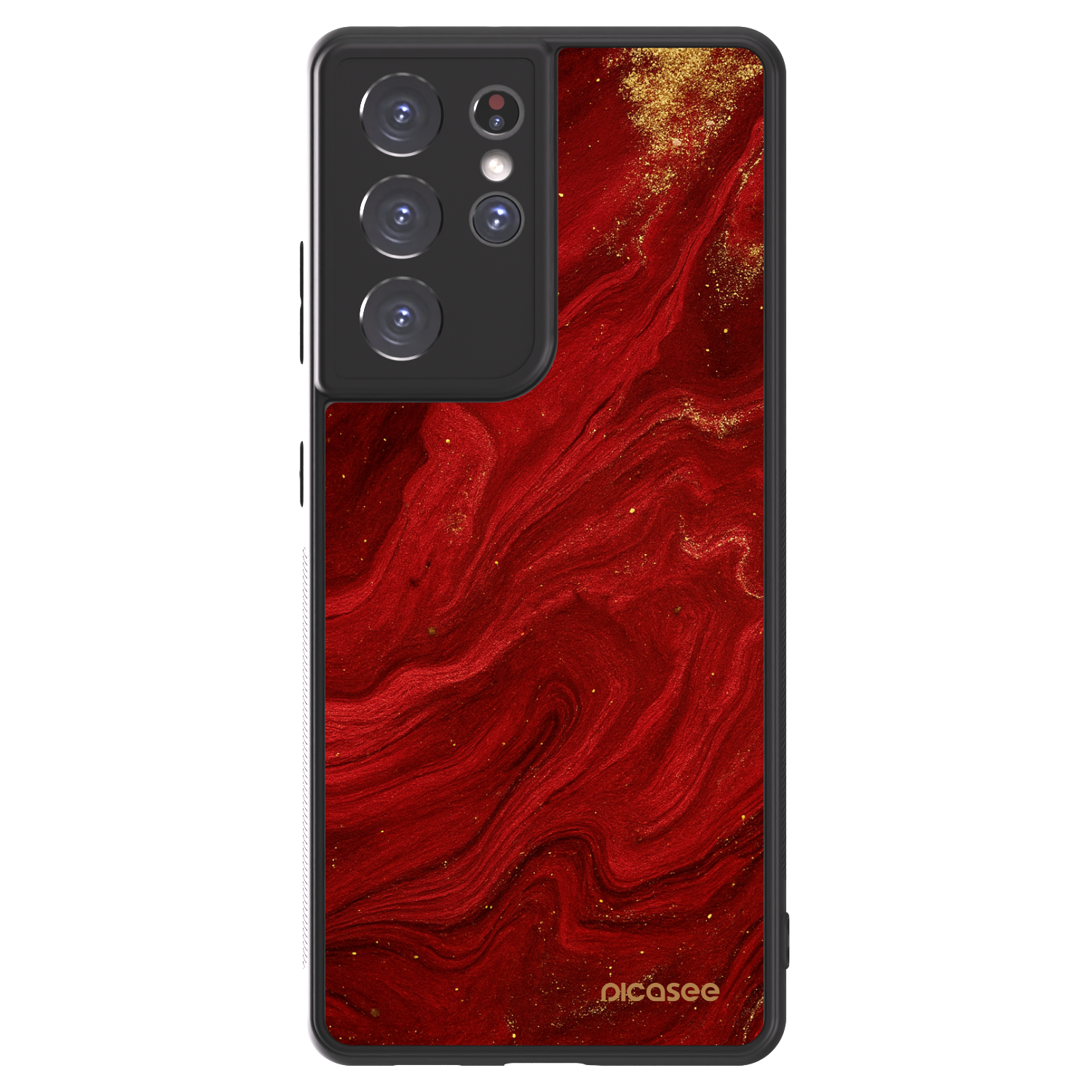 Picasee ULTIMATE CASE pro Samsung Galaxy S21 Ultra 5G G998B - Červená