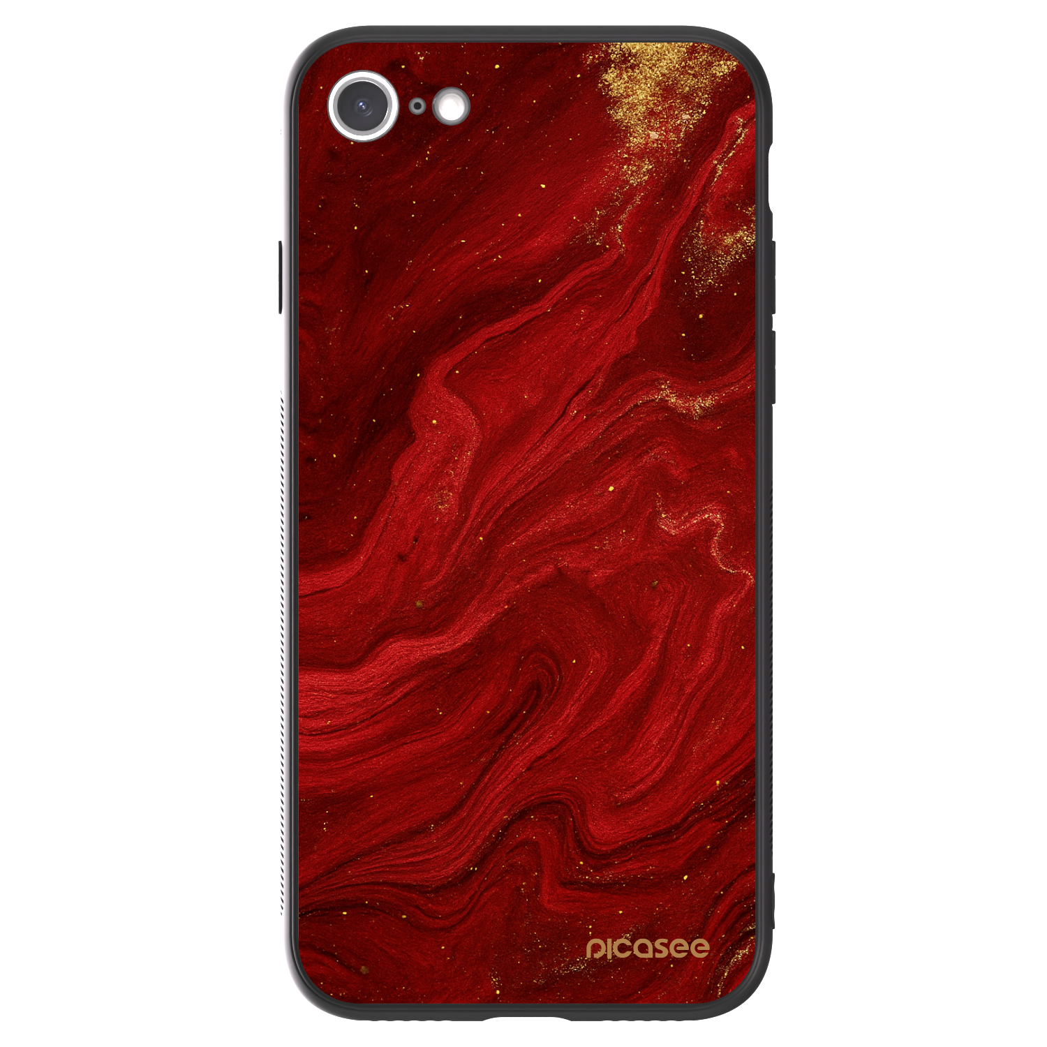 Picasee ULTIMATE CASE pro Apple iPhone SE 2020 - Červená