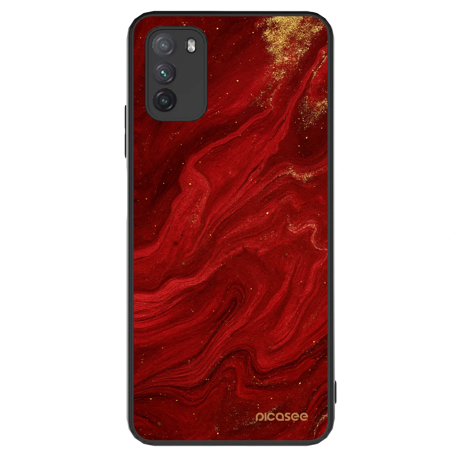 Picasee ULTIMATE CASE pro Xiaomi Poco M3 - Červená