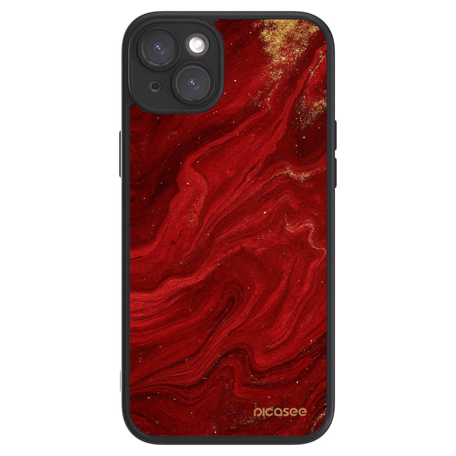 Picasee ULTIMATE CASE MagSafe pro Apple iPhone 15 Plus - Červená
