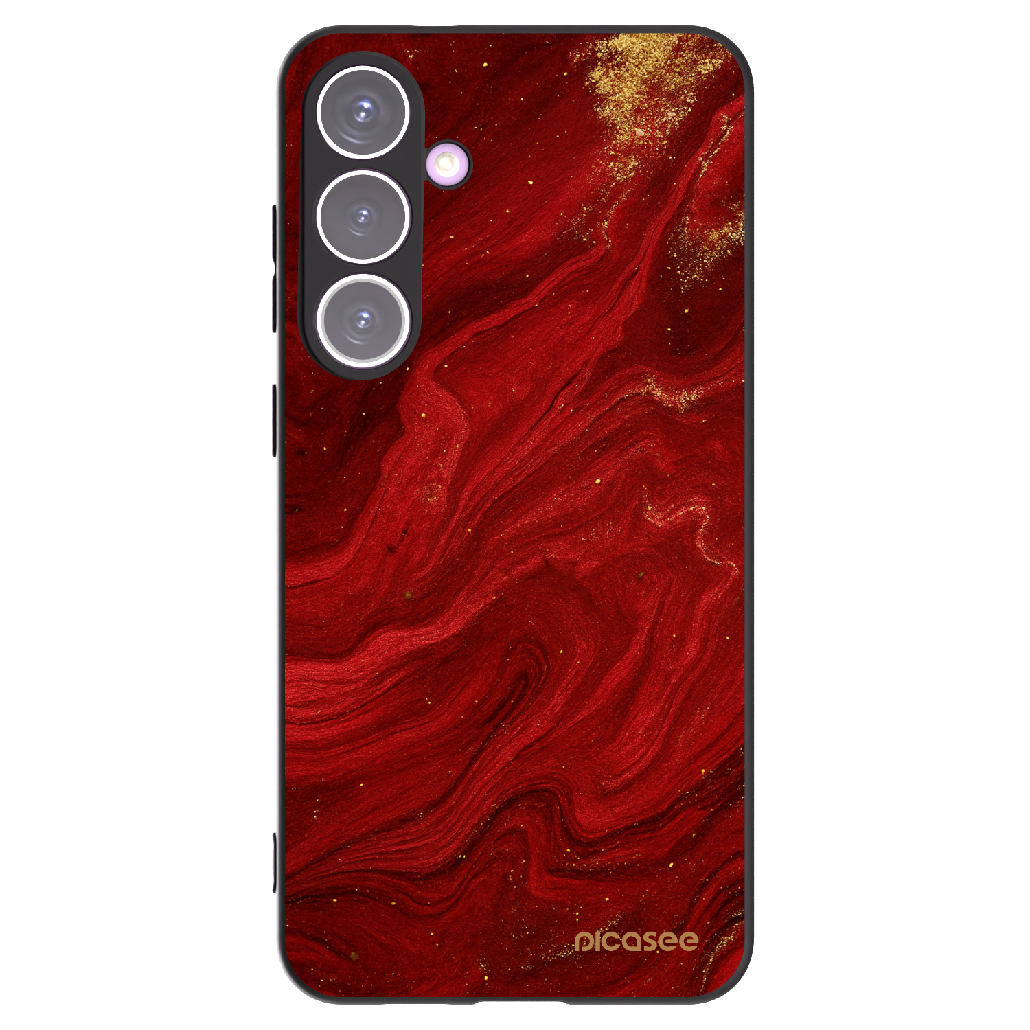 Picasee silikonový černý obal pro Samsung Galaxy S24+ S926B 5G - Červená
