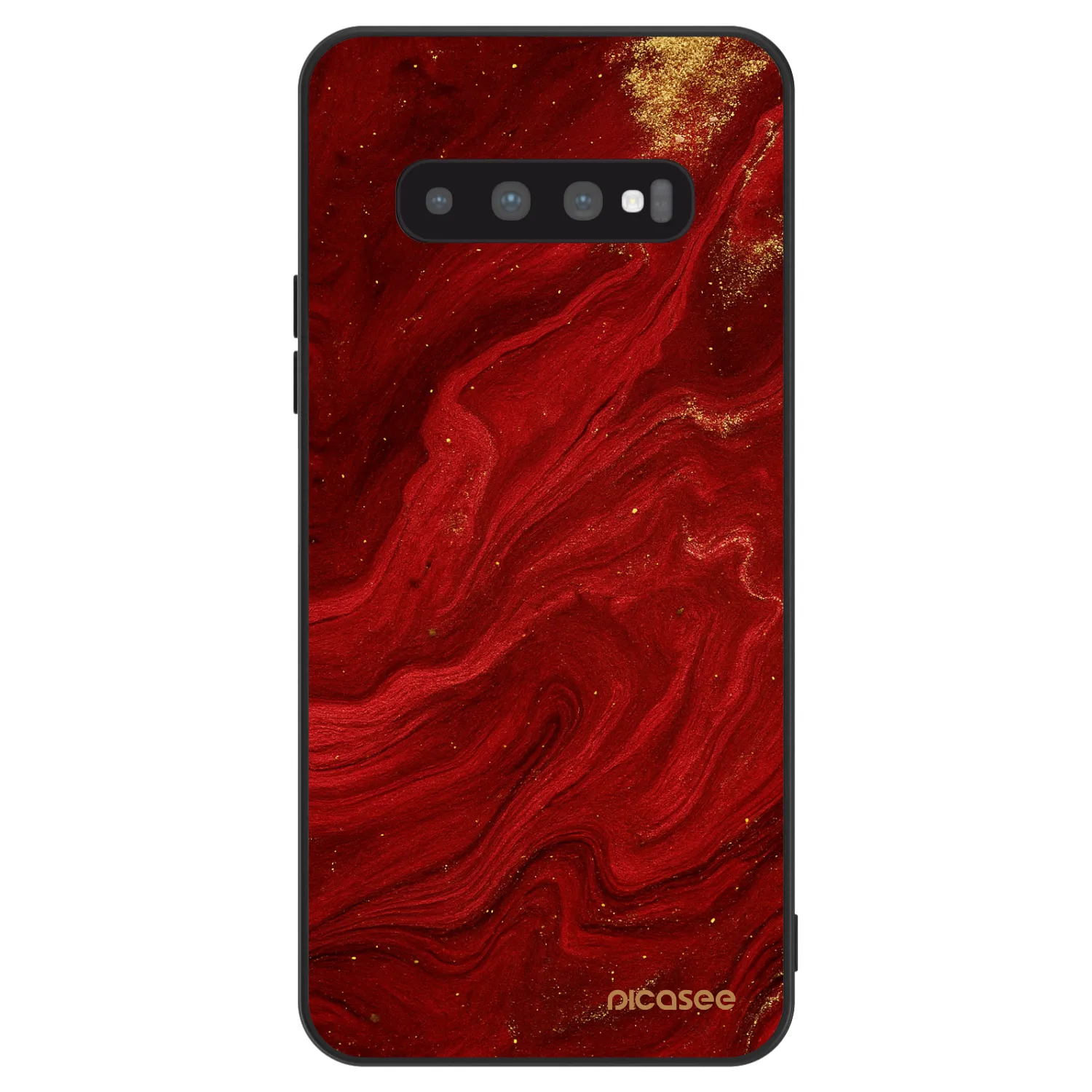 Picasee ULTIMATE CASE pro Samsung Galaxy S10 Plus G975 - Červená