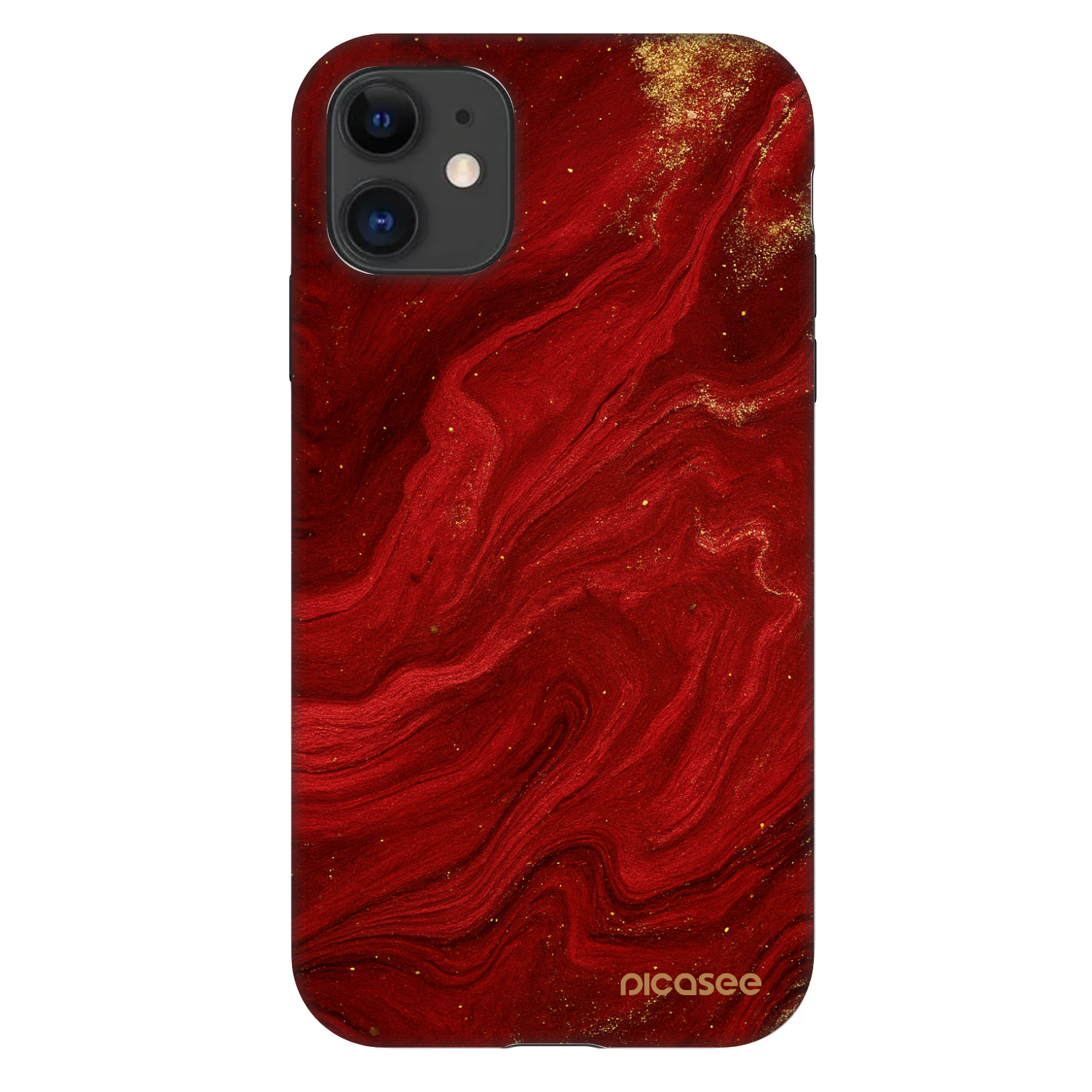 Picasee Fashion Case pro Apple iPhone 11 - Červená