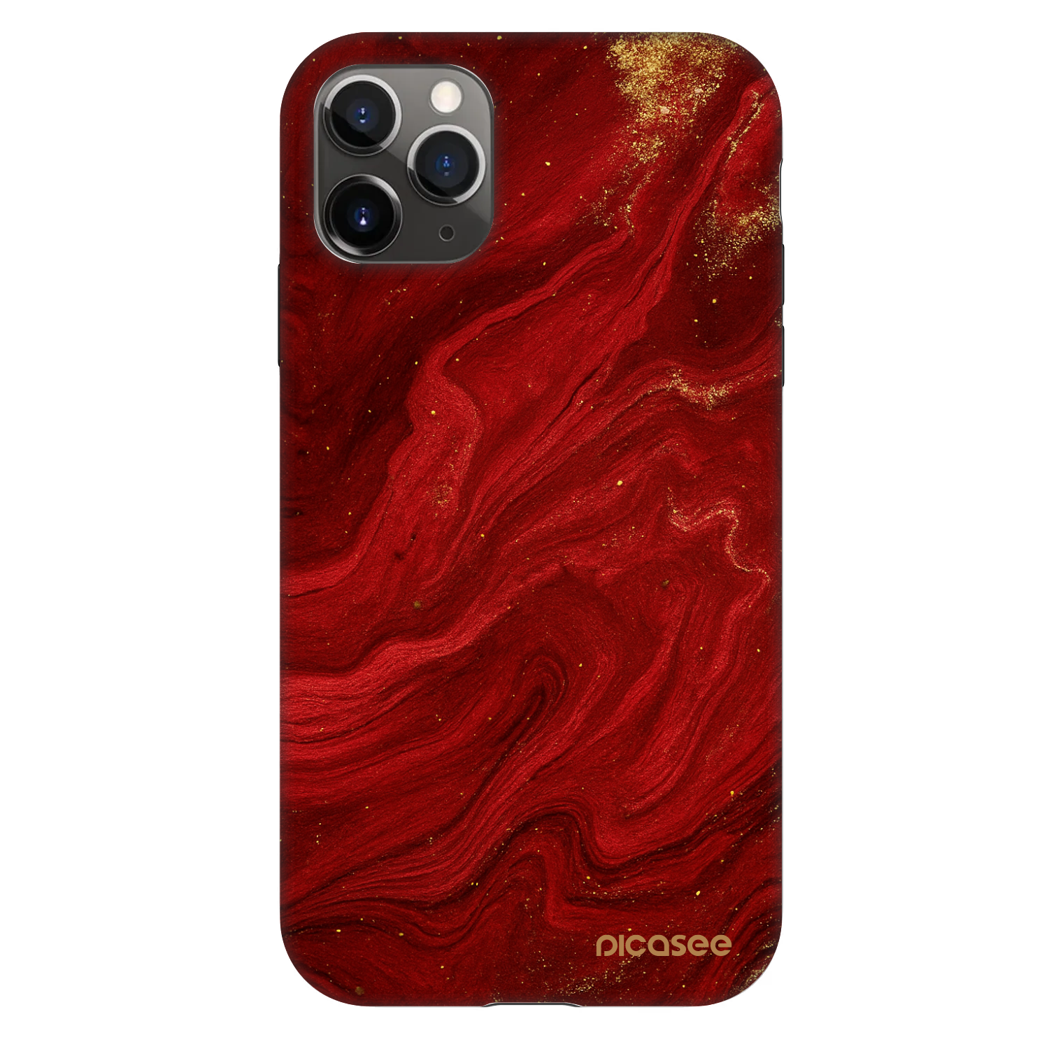 Picasee Fashion Case pro Apple iPhone 11 Pro - Červená