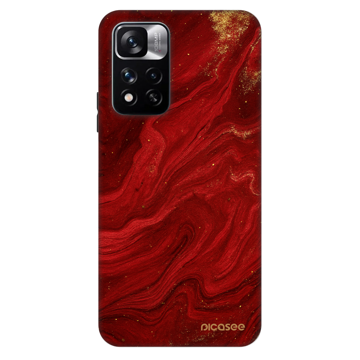 Picasee Fashion Case pro Xiaomi Redmi Note 11 Pro 5G - Červená